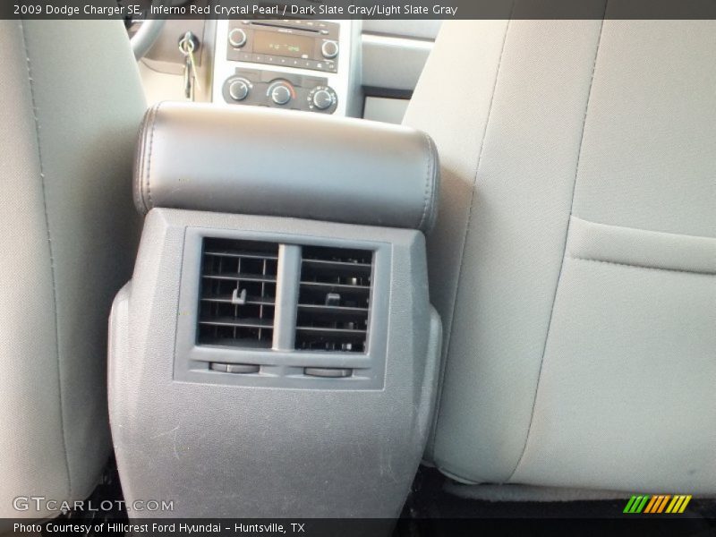Inferno Red Crystal Pearl / Dark Slate Gray/Light Slate Gray 2009 Dodge Charger SE