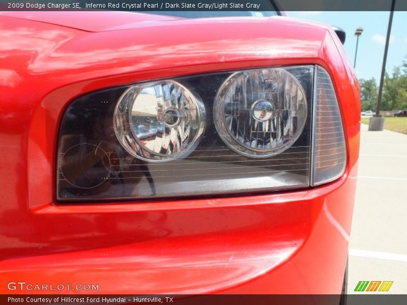 Inferno Red Crystal Pearl / Dark Slate Gray/Light Slate Gray 2009 Dodge Charger SE