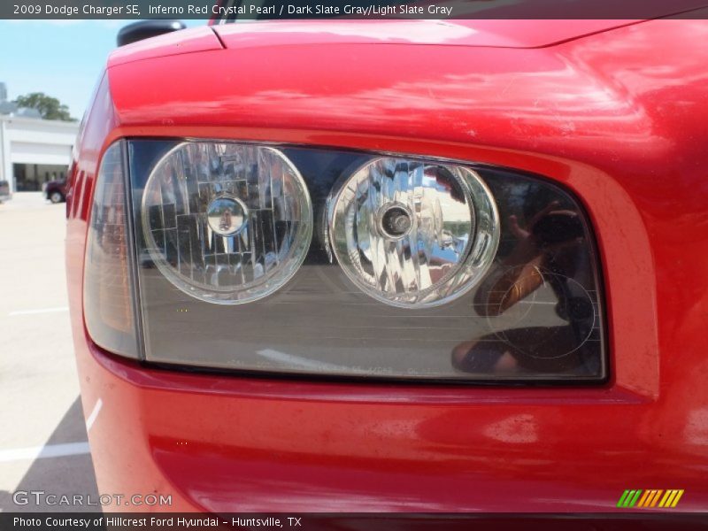 Inferno Red Crystal Pearl / Dark Slate Gray/Light Slate Gray 2009 Dodge Charger SE