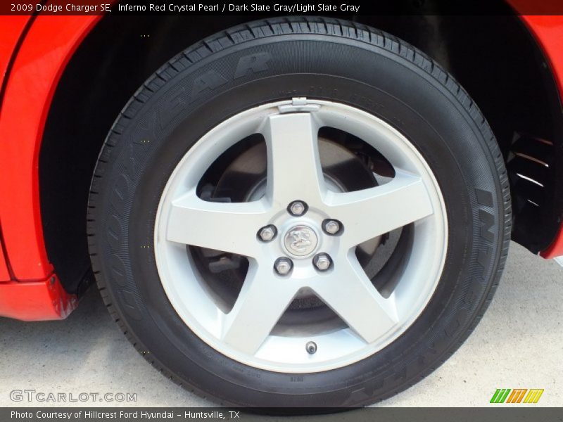 Inferno Red Crystal Pearl / Dark Slate Gray/Light Slate Gray 2009 Dodge Charger SE