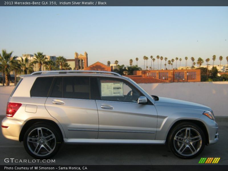 Iridium Silver Metallic / Black 2013 Mercedes-Benz GLK 350