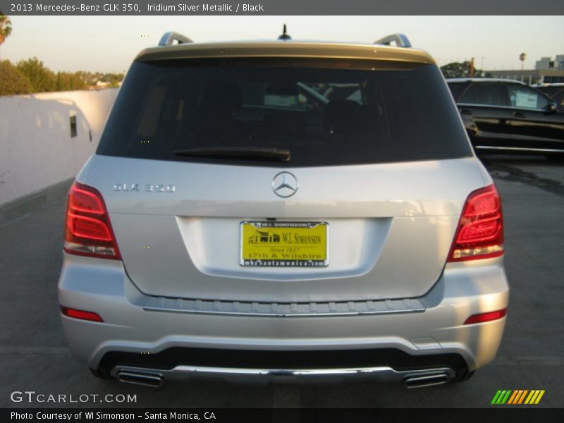 Iridium Silver Metallic / Black 2013 Mercedes-Benz GLK 350