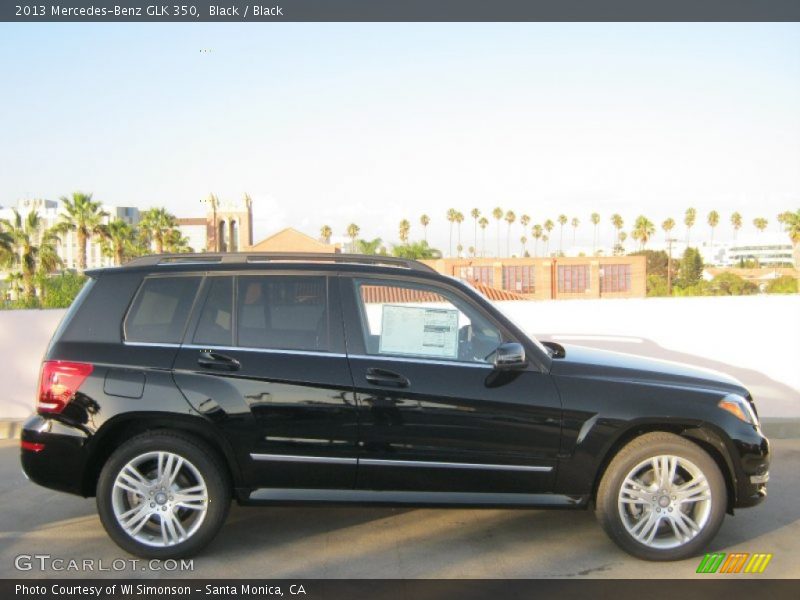 Black / Black 2013 Mercedes-Benz GLK 350