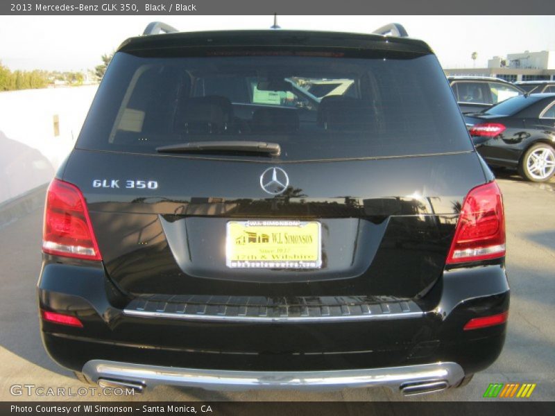 Black / Black 2013 Mercedes-Benz GLK 350