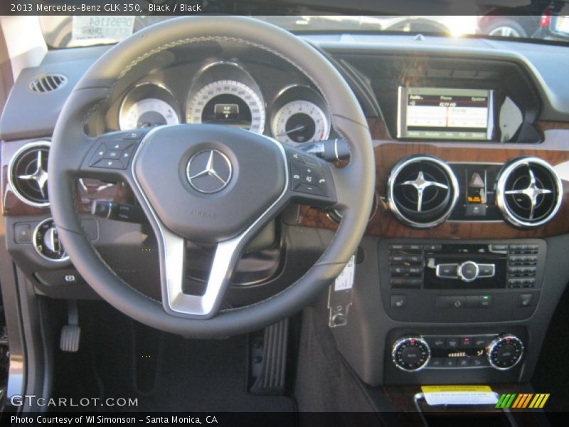 Black / Black 2013 Mercedes-Benz GLK 350