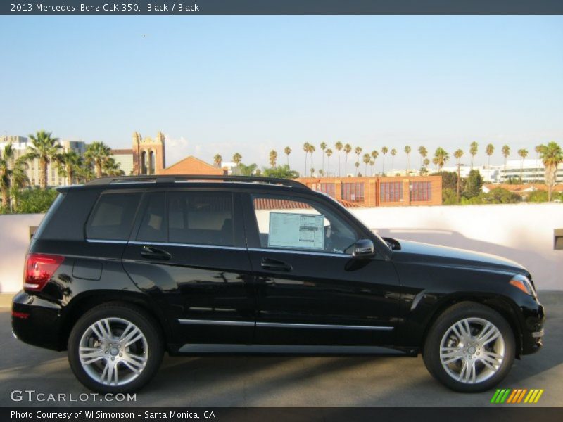 Black / Black 2013 Mercedes-Benz GLK 350