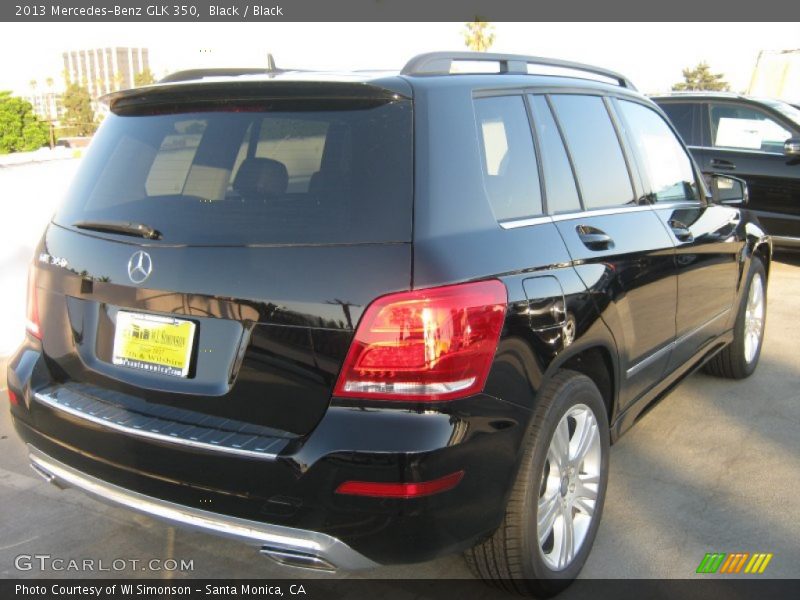 Black / Black 2013 Mercedes-Benz GLK 350