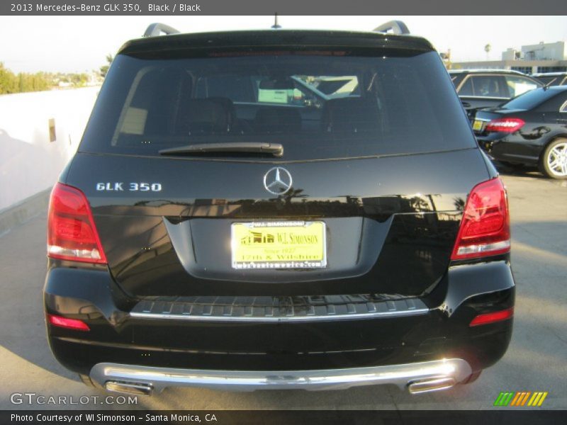 Black / Black 2013 Mercedes-Benz GLK 350