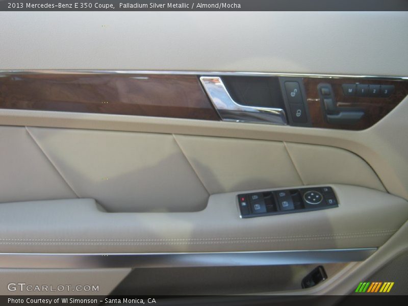 Palladium Silver Metallic / Almond/Mocha 2013 Mercedes-Benz E 350 Coupe