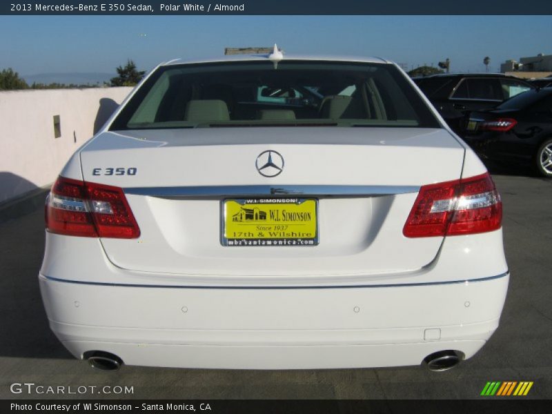 Polar White / Almond 2013 Mercedes-Benz E 350 Sedan