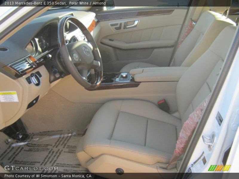 Polar White / Almond 2013 Mercedes-Benz E 350 Sedan