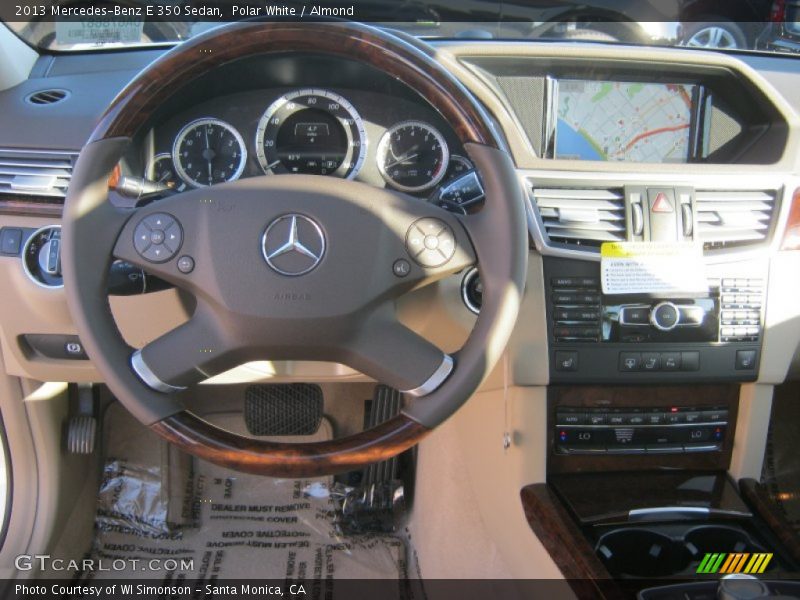 Polar White / Almond 2013 Mercedes-Benz E 350 Sedan