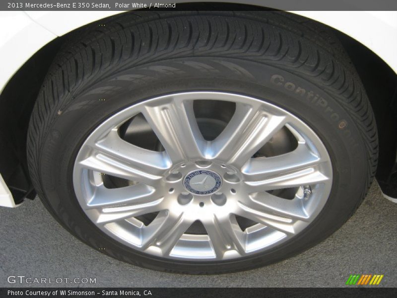 Polar White / Almond 2013 Mercedes-Benz E 350 Sedan