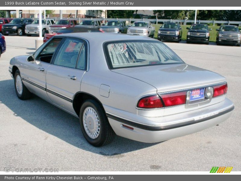 Sterling Silver Metallic / Medium Gray 1999 Buick LeSabre Custom Sedan