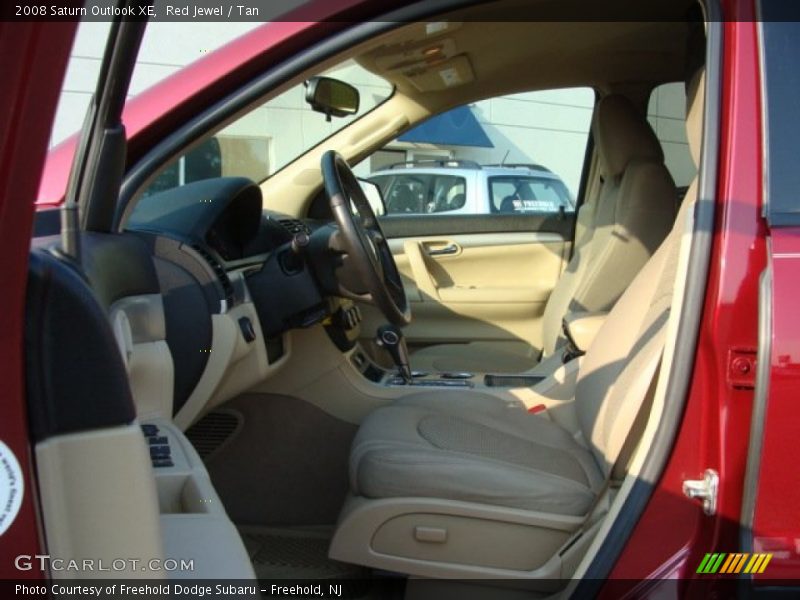 Red Jewel / Tan 2008 Saturn Outlook XE