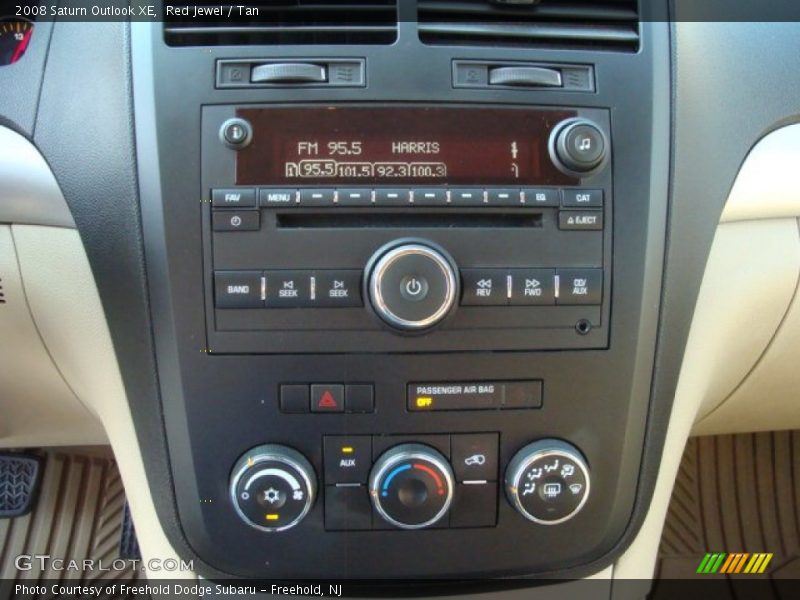Red Jewel / Tan 2008 Saturn Outlook XE