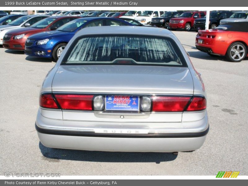 Sterling Silver Metallic / Medium Gray 1999 Buick LeSabre Custom Sedan