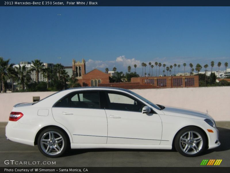 Polar White / Black 2013 Mercedes-Benz E 350 Sedan