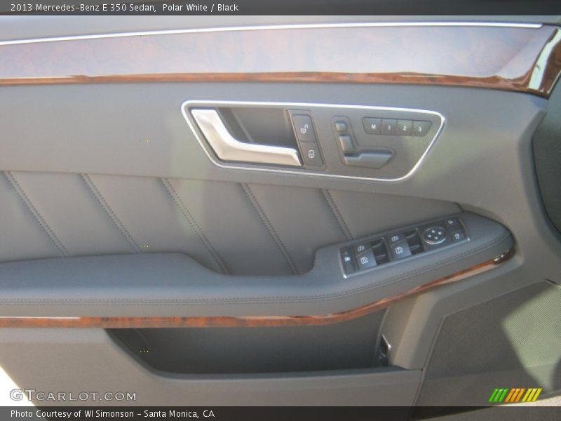 Polar White / Black 2013 Mercedes-Benz E 350 Sedan