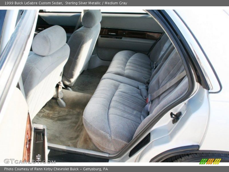 Sterling Silver Metallic / Medium Gray 1999 Buick LeSabre Custom Sedan