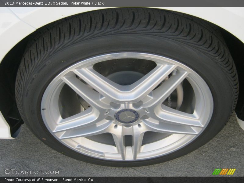 Polar White / Black 2013 Mercedes-Benz E 350 Sedan