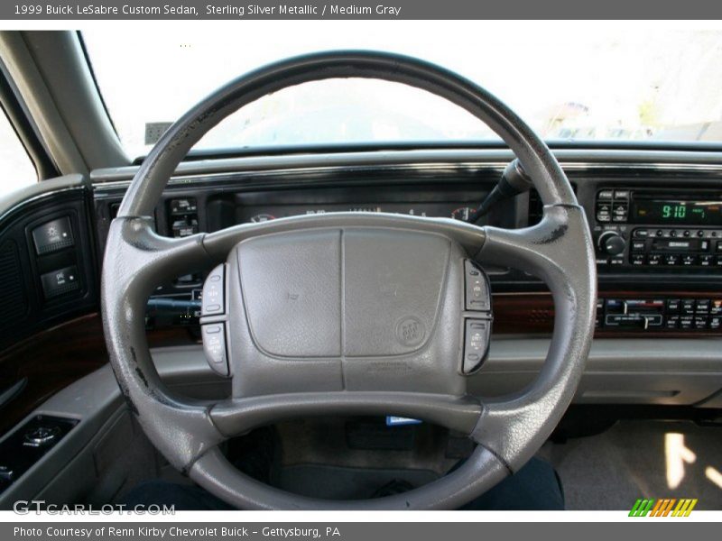 Sterling Silver Metallic / Medium Gray 1999 Buick LeSabre Custom Sedan