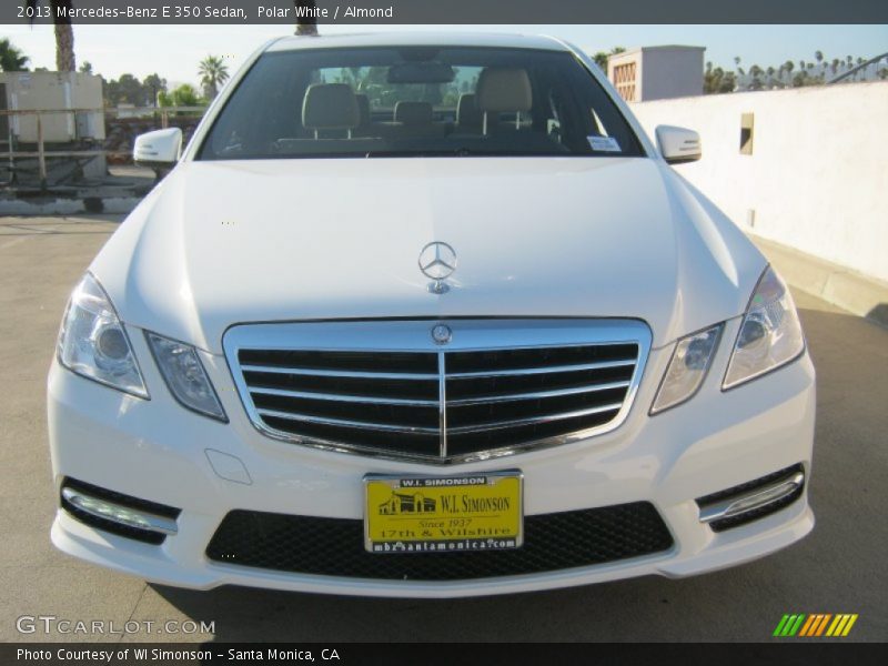 Polar White / Almond 2013 Mercedes-Benz E 350 Sedan