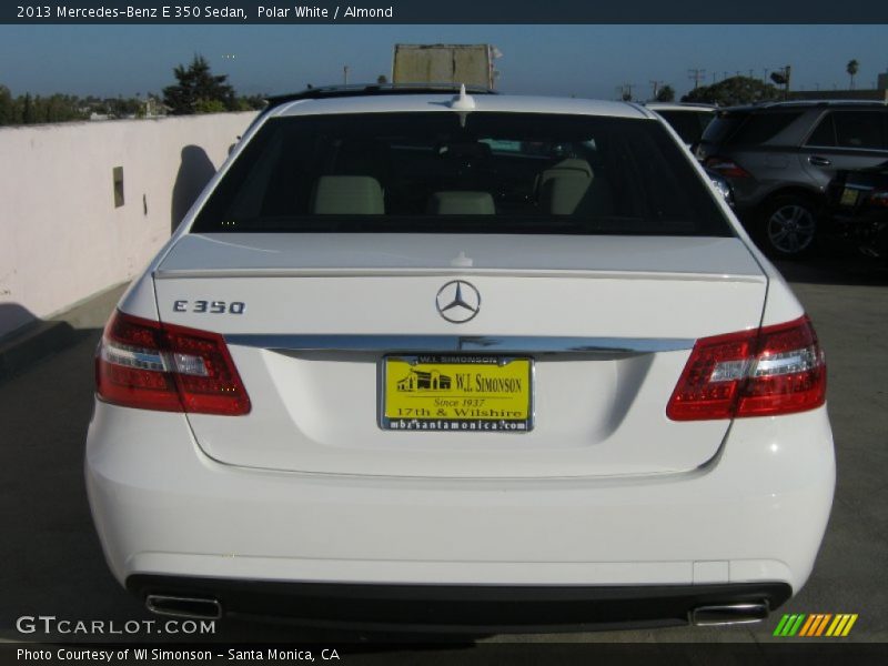 Polar White / Almond 2013 Mercedes-Benz E 350 Sedan