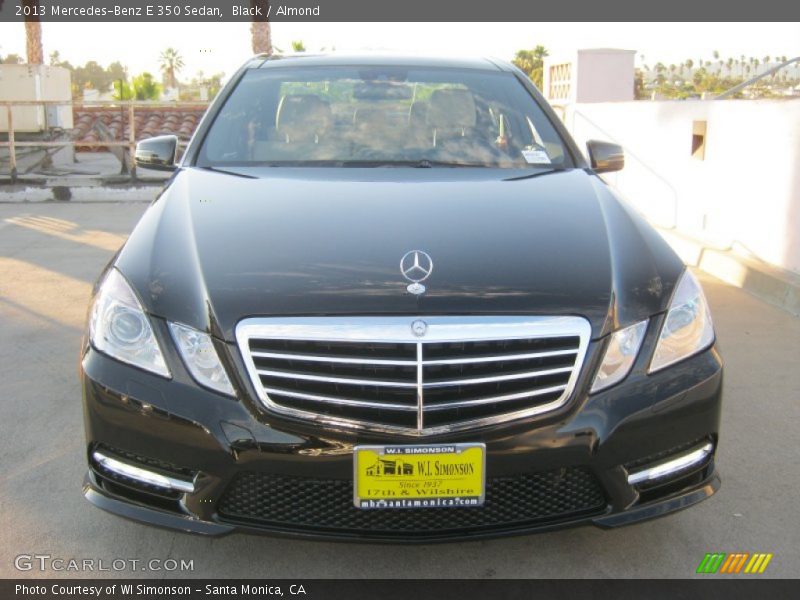 Black / Almond 2013 Mercedes-Benz E 350 Sedan
