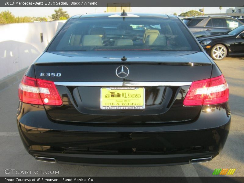 Black / Almond 2013 Mercedes-Benz E 350 Sedan