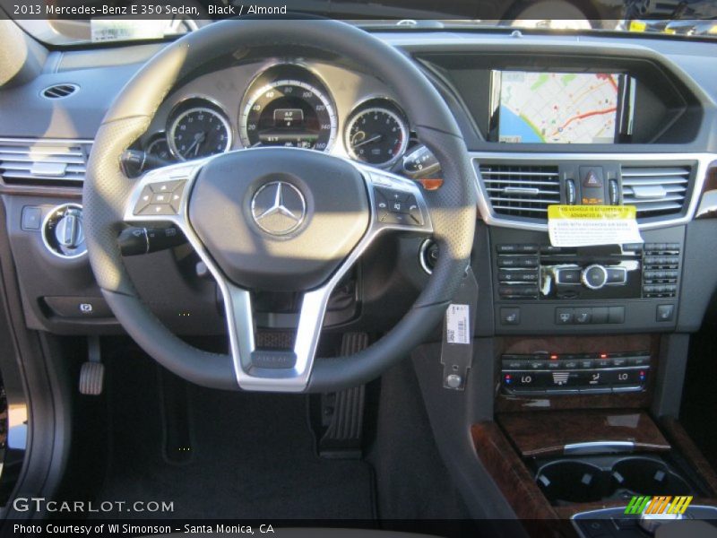 Black / Almond 2013 Mercedes-Benz E 350 Sedan