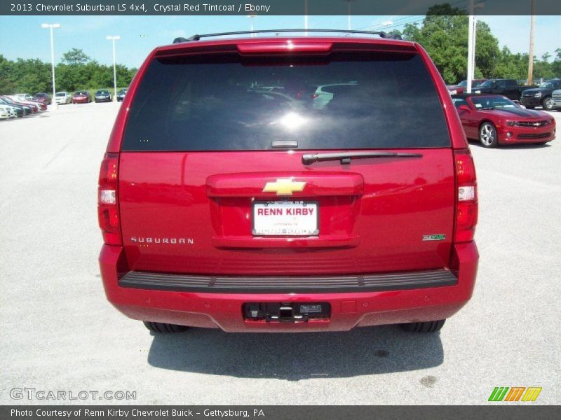 Crystal Red Tintcoat / Ebony 2013 Chevrolet Suburban LS 4x4