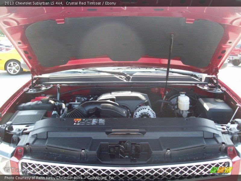 Crystal Red Tintcoat / Ebony 2013 Chevrolet Suburban LS 4x4