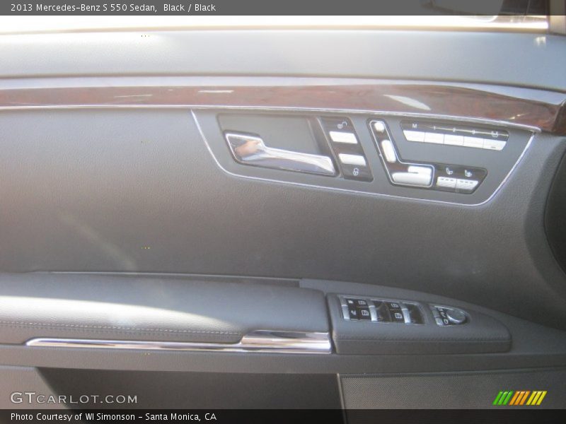 Black / Black 2013 Mercedes-Benz S 550 Sedan