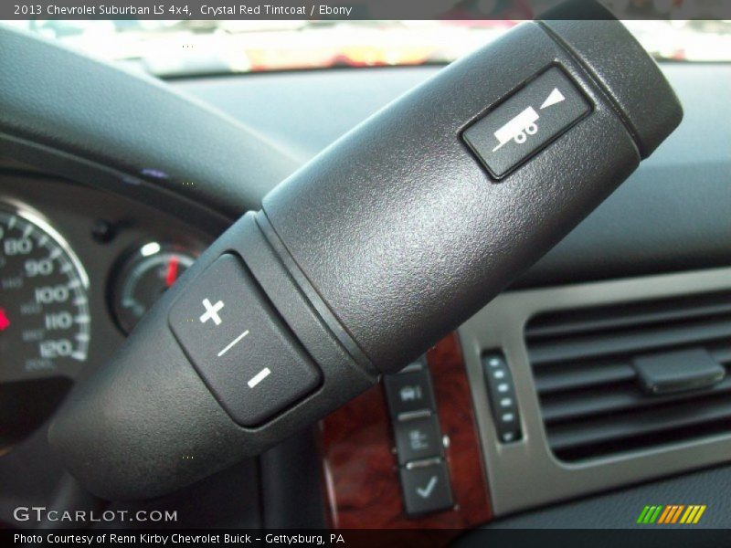 Crystal Red Tintcoat / Ebony 2013 Chevrolet Suburban LS 4x4