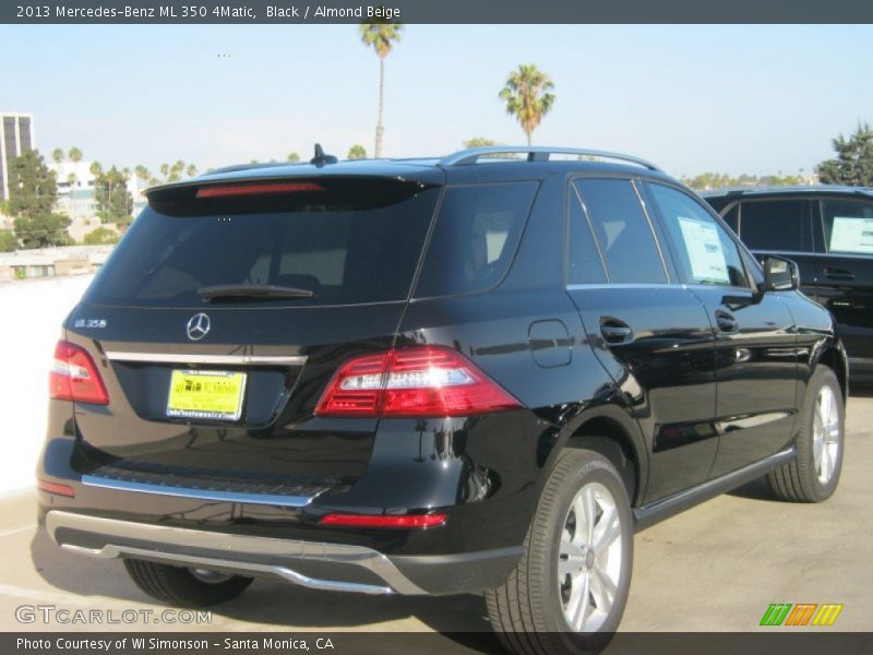Black / Almond Beige 2013 Mercedes-Benz ML 350 4Matic