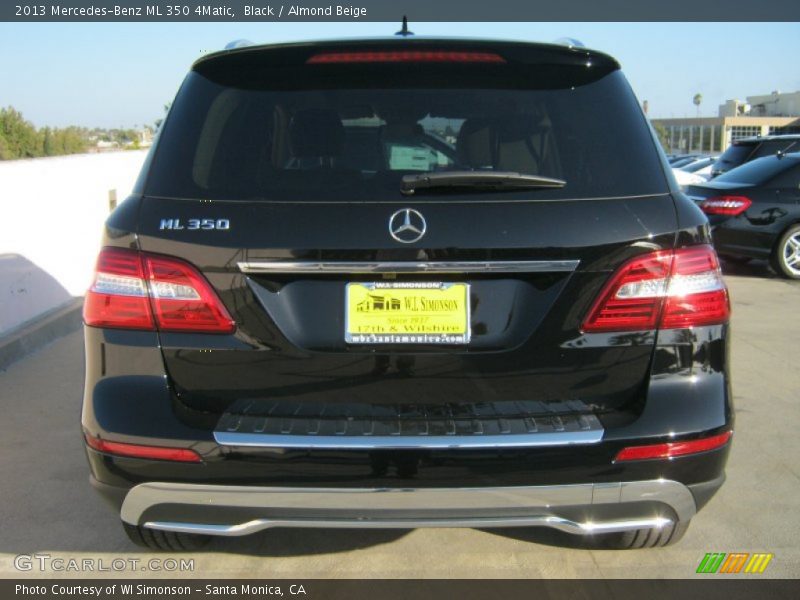 Black / Almond Beige 2013 Mercedes-Benz ML 350 4Matic