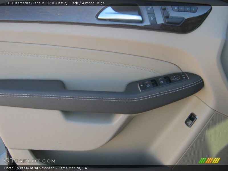 Black / Almond Beige 2013 Mercedes-Benz ML 350 4Matic