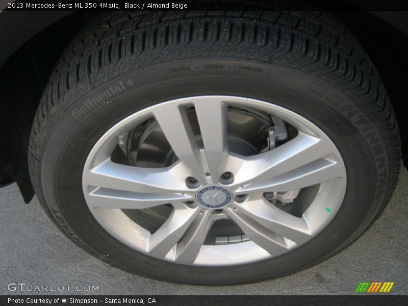 Black / Almond Beige 2013 Mercedes-Benz ML 350 4Matic