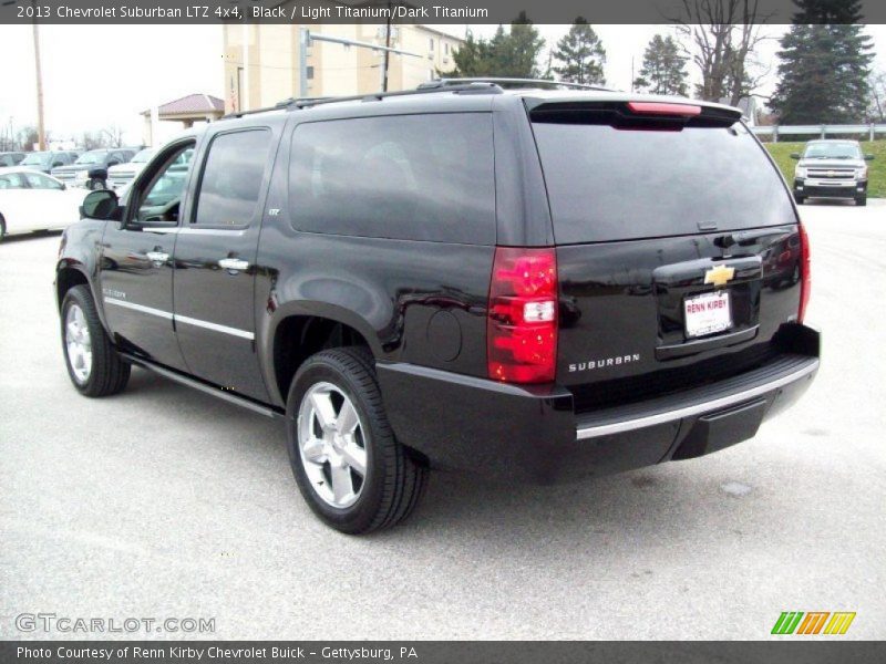 Black / Light Titanium/Dark Titanium 2013 Chevrolet Suburban LTZ 4x4