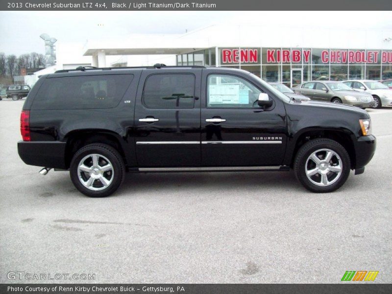 Black / Light Titanium/Dark Titanium 2013 Chevrolet Suburban LTZ 4x4