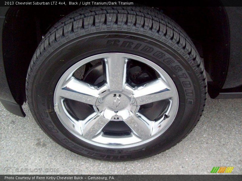 Black / Light Titanium/Dark Titanium 2013 Chevrolet Suburban LTZ 4x4