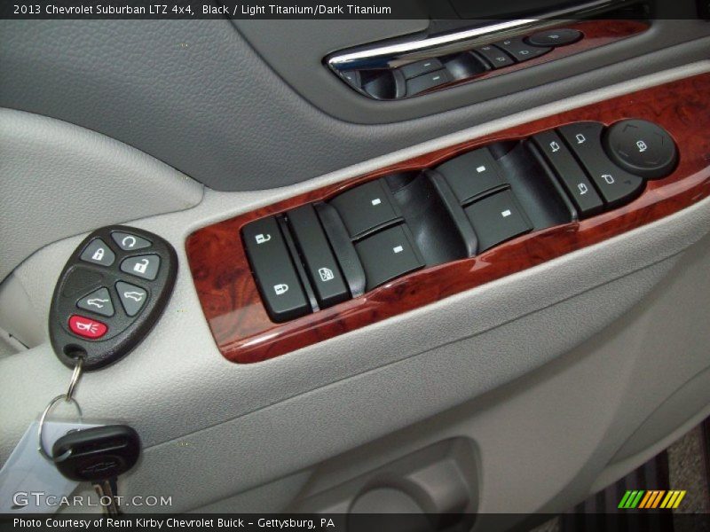 Black / Light Titanium/Dark Titanium 2013 Chevrolet Suburban LTZ 4x4