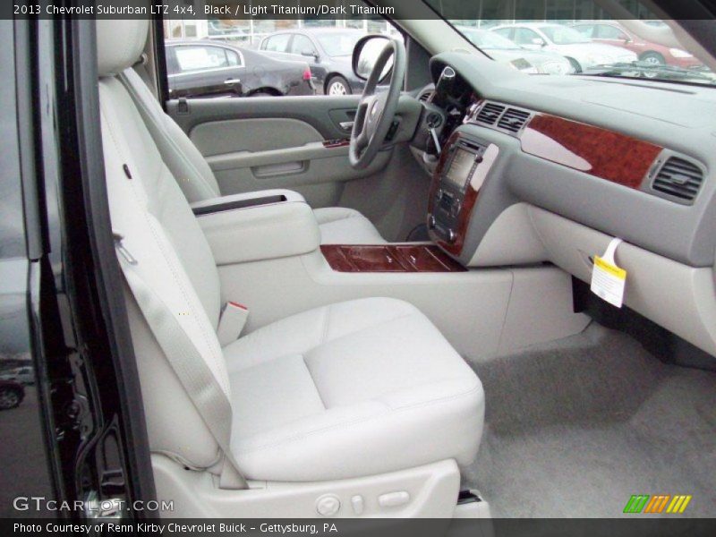 Black / Light Titanium/Dark Titanium 2013 Chevrolet Suburban LTZ 4x4