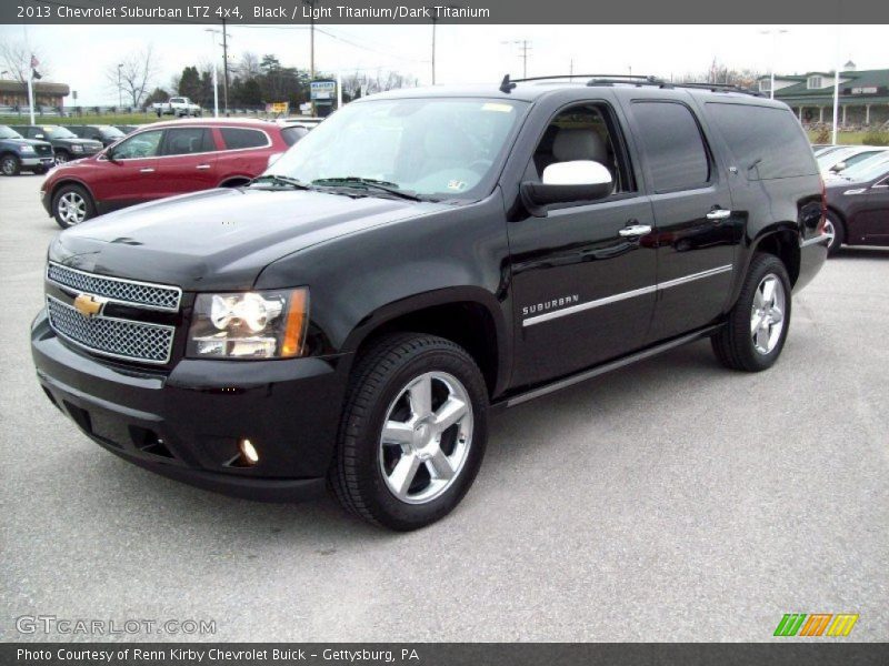 Black / Light Titanium/Dark Titanium 2013 Chevrolet Suburban LTZ 4x4