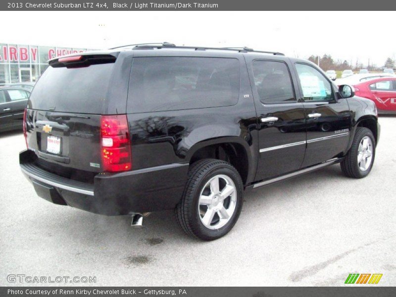 Black / Light Titanium/Dark Titanium 2013 Chevrolet Suburban LTZ 4x4