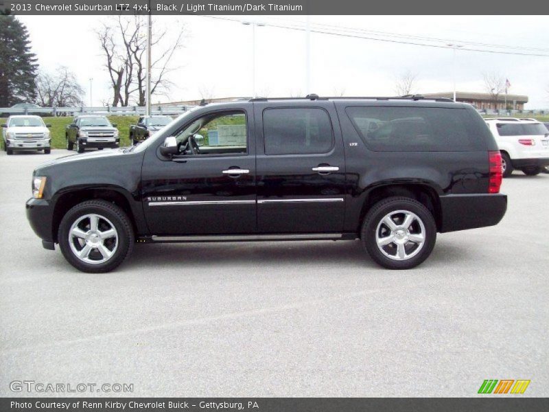 Black / Light Titanium/Dark Titanium 2013 Chevrolet Suburban LTZ 4x4