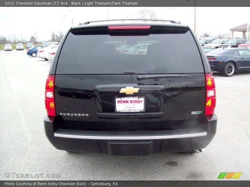 Black / Light Titanium/Dark Titanium 2013 Chevrolet Suburban LTZ 4x4