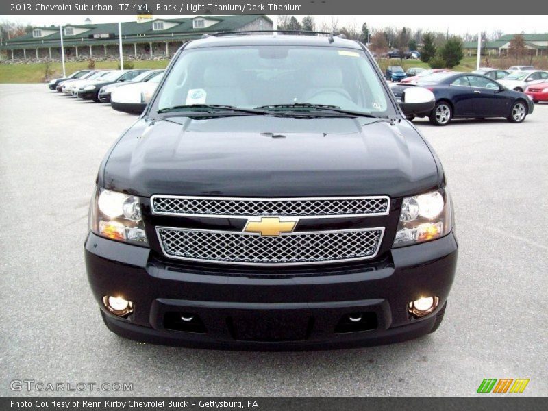 Black / Light Titanium/Dark Titanium 2013 Chevrolet Suburban LTZ 4x4