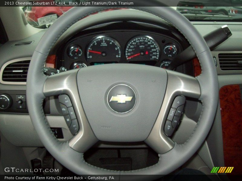 Black / Light Titanium/Dark Titanium 2013 Chevrolet Suburban LTZ 4x4